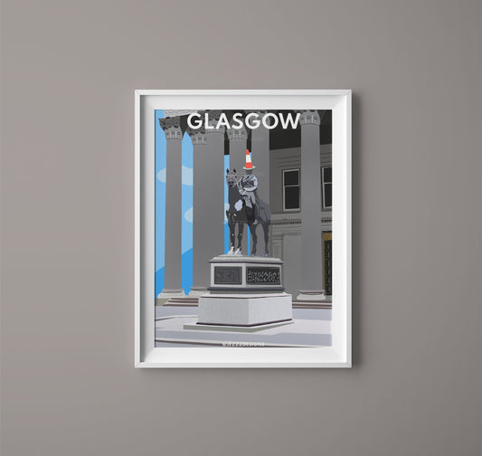 Glasgow, Duke Of Wellington - Digital Print