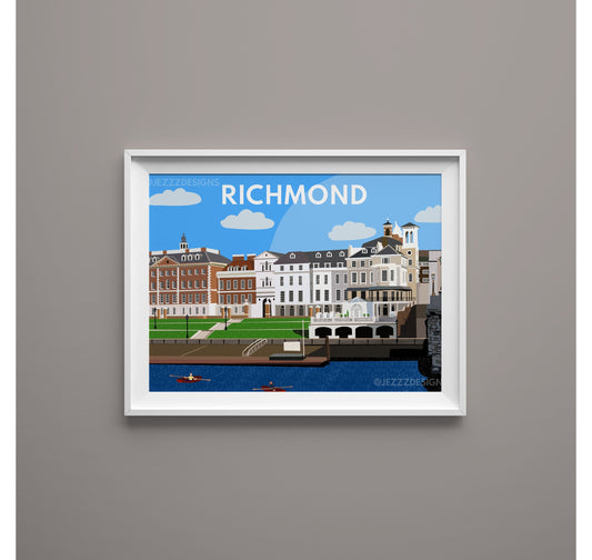 Richmond Riverside, London - Digital Print