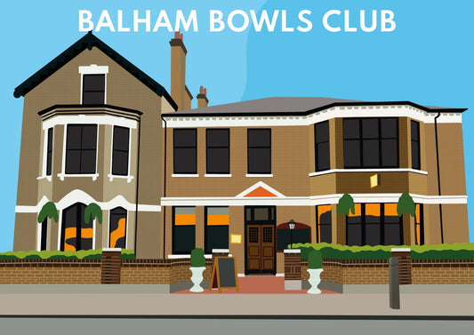Balham Bowls Club - Graphic Print