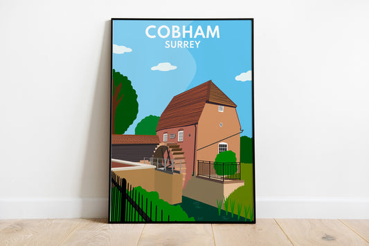 Cobham Mill, Surrey - Digital Print