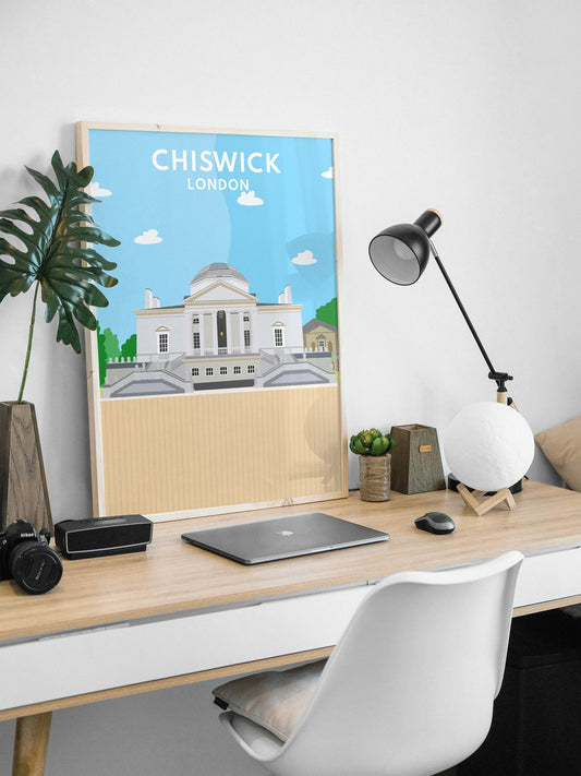 Chiswick House - Digital Art Print