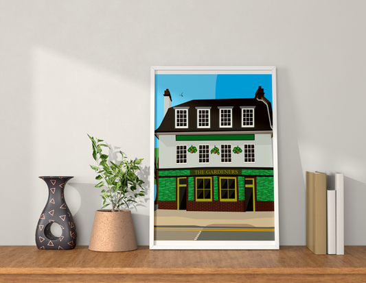 The Gardeners - Southfields, Art Print