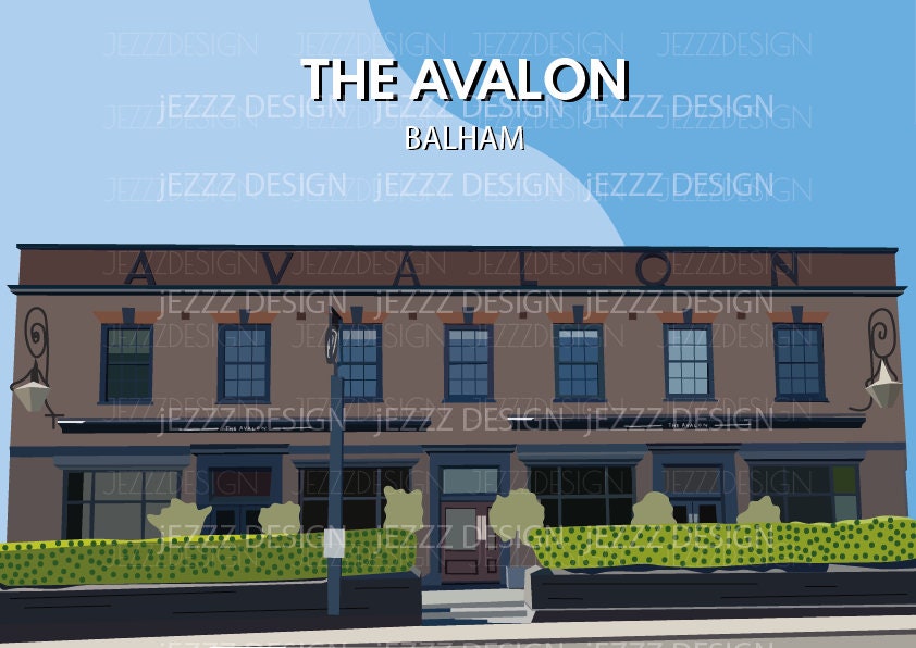 The Avalon, Balham - Digital Print