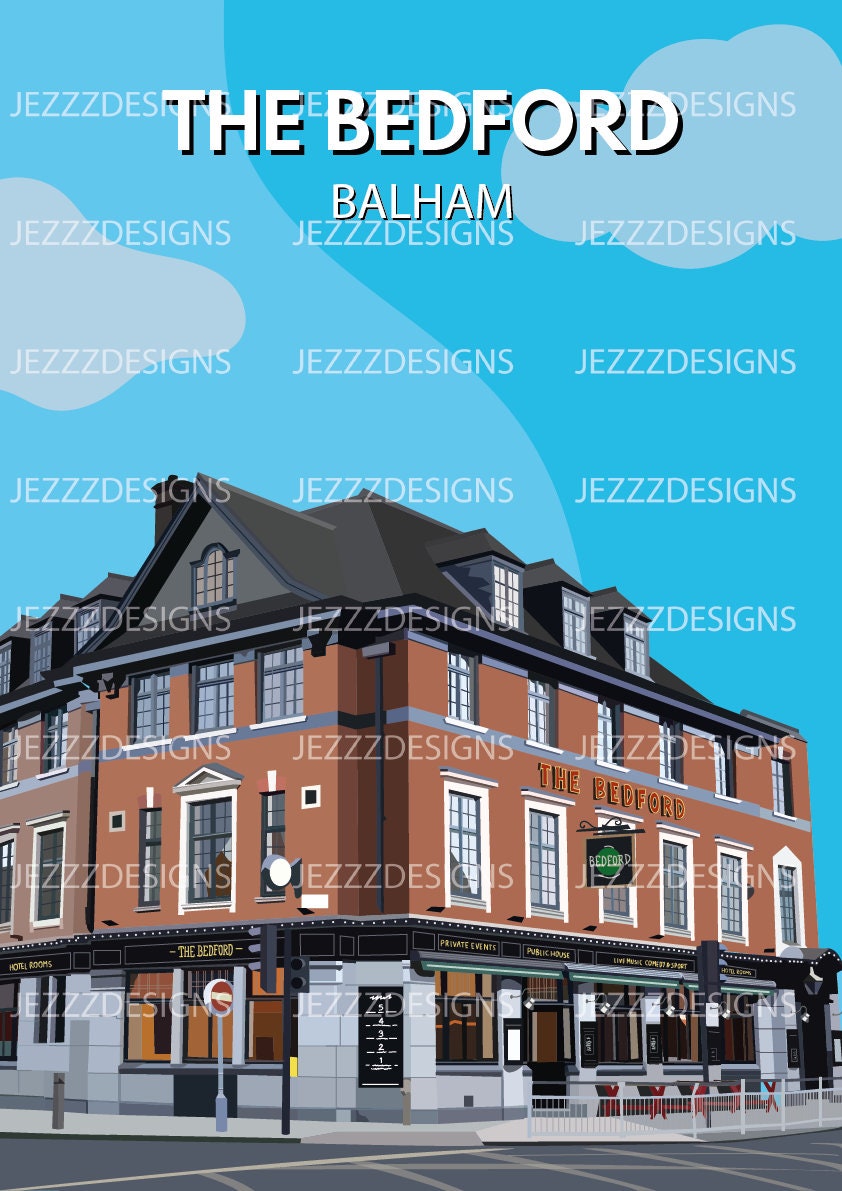 The Bedford, Balham - Digital Print