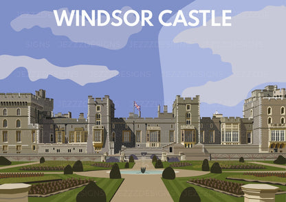 Windsor Castle Digital Print