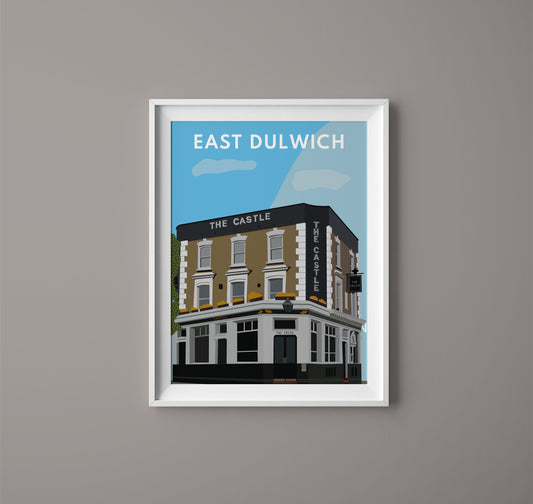 The Castle, East Dulwich - Digital Print