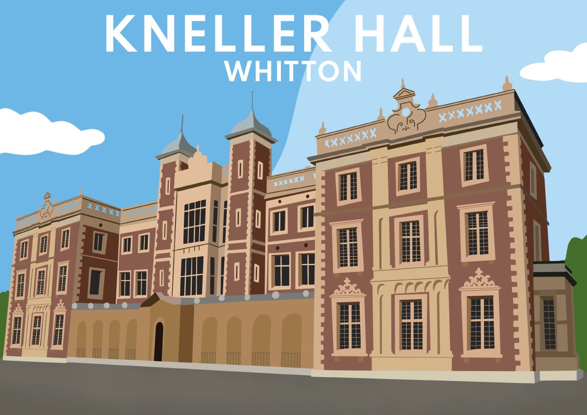 Kneller Hall, Whitton TW2 - Digital Print