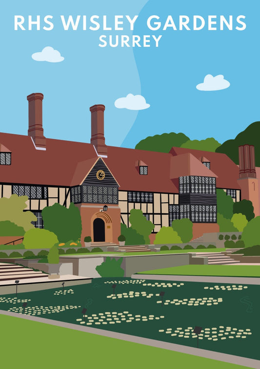 RHS - Wisley Gardens Print