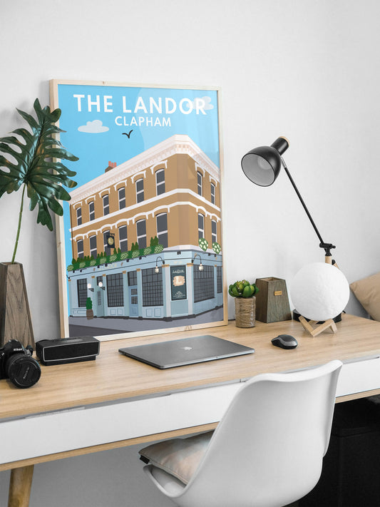 The Landor, Clapham - Digital Art Print