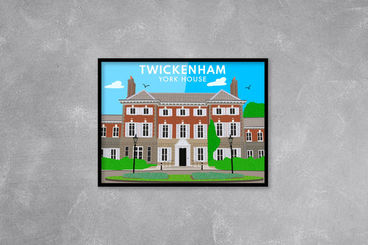 Twickenham, York House - Digital Art Print