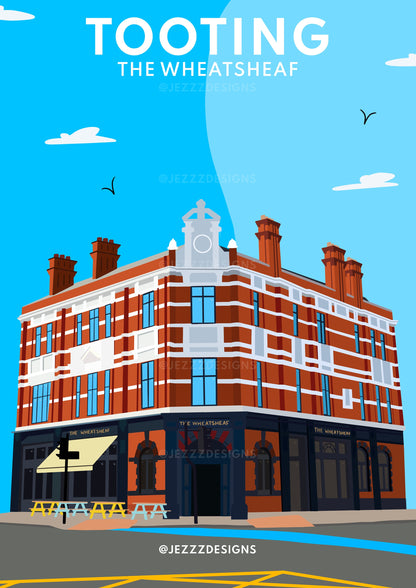 Tooting, The Wheatsheaf - Art Print