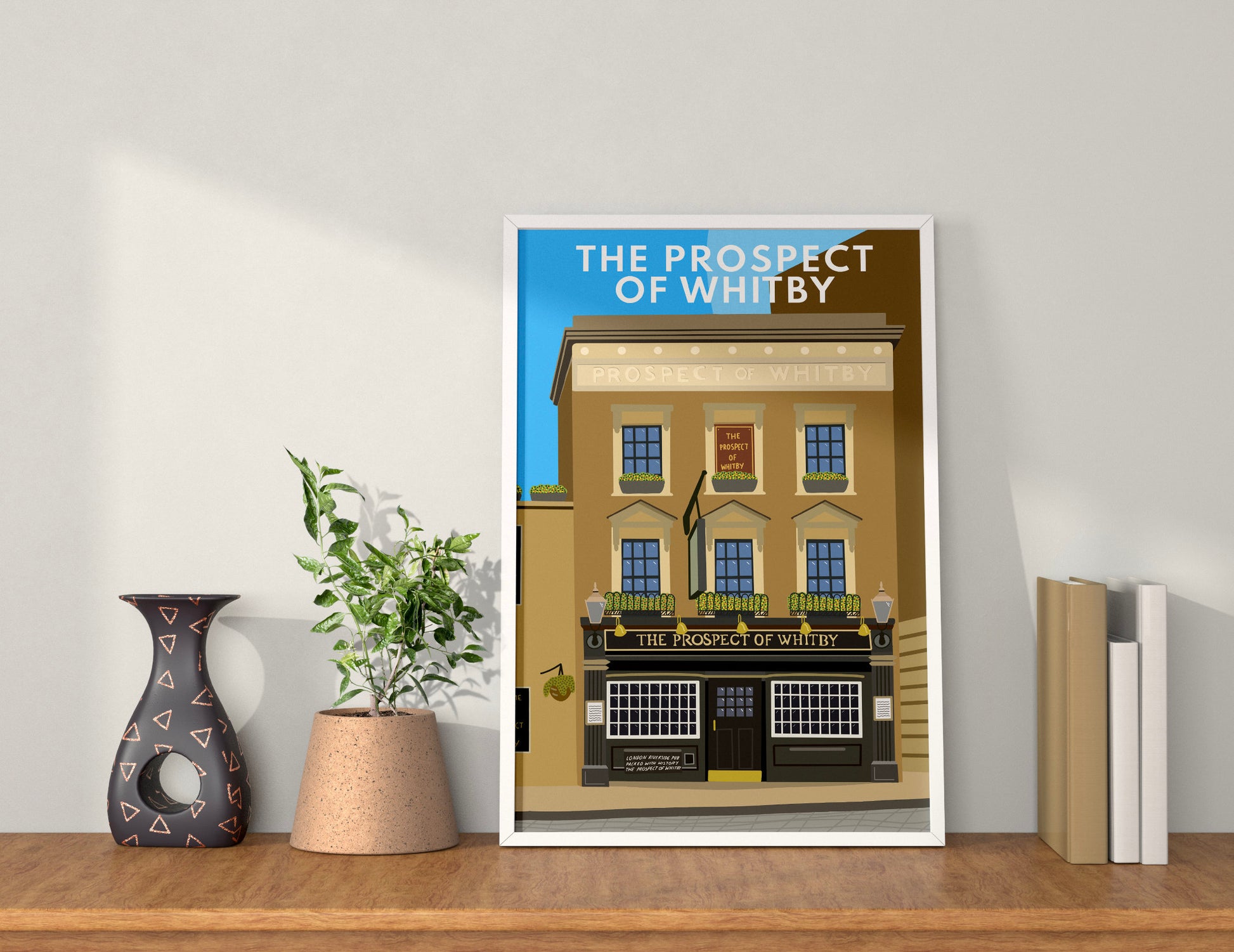 The Prospect of Whitby Pub, Wapping - Art Print