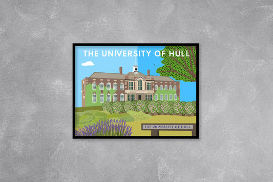 The University Of Hull - Digital Art Print