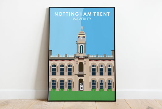 Nottingham Trent University, Waverley, City Campus - Art Print