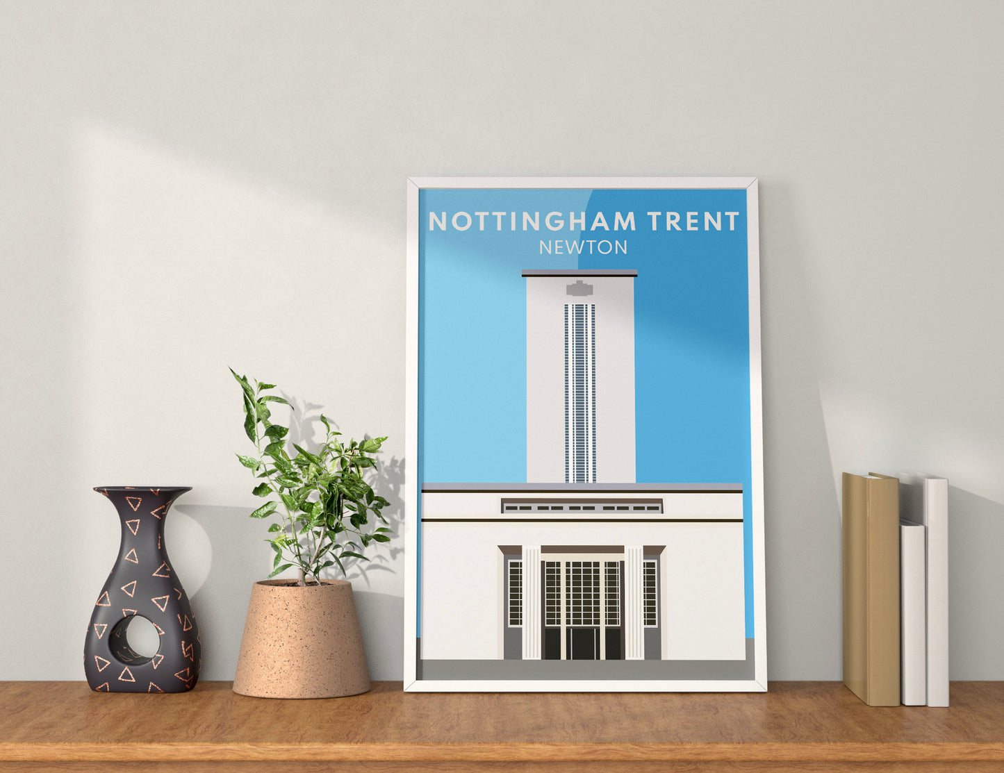 Nottingham Trent University, Newton, City Campus - Art Print