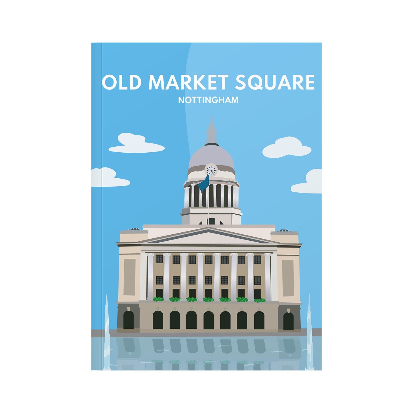 Old Market Square Nottingham Notebook