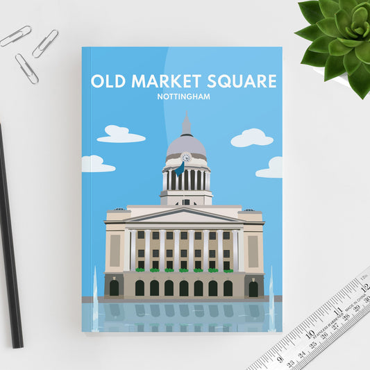 Old Market Square Nottingham Notebook