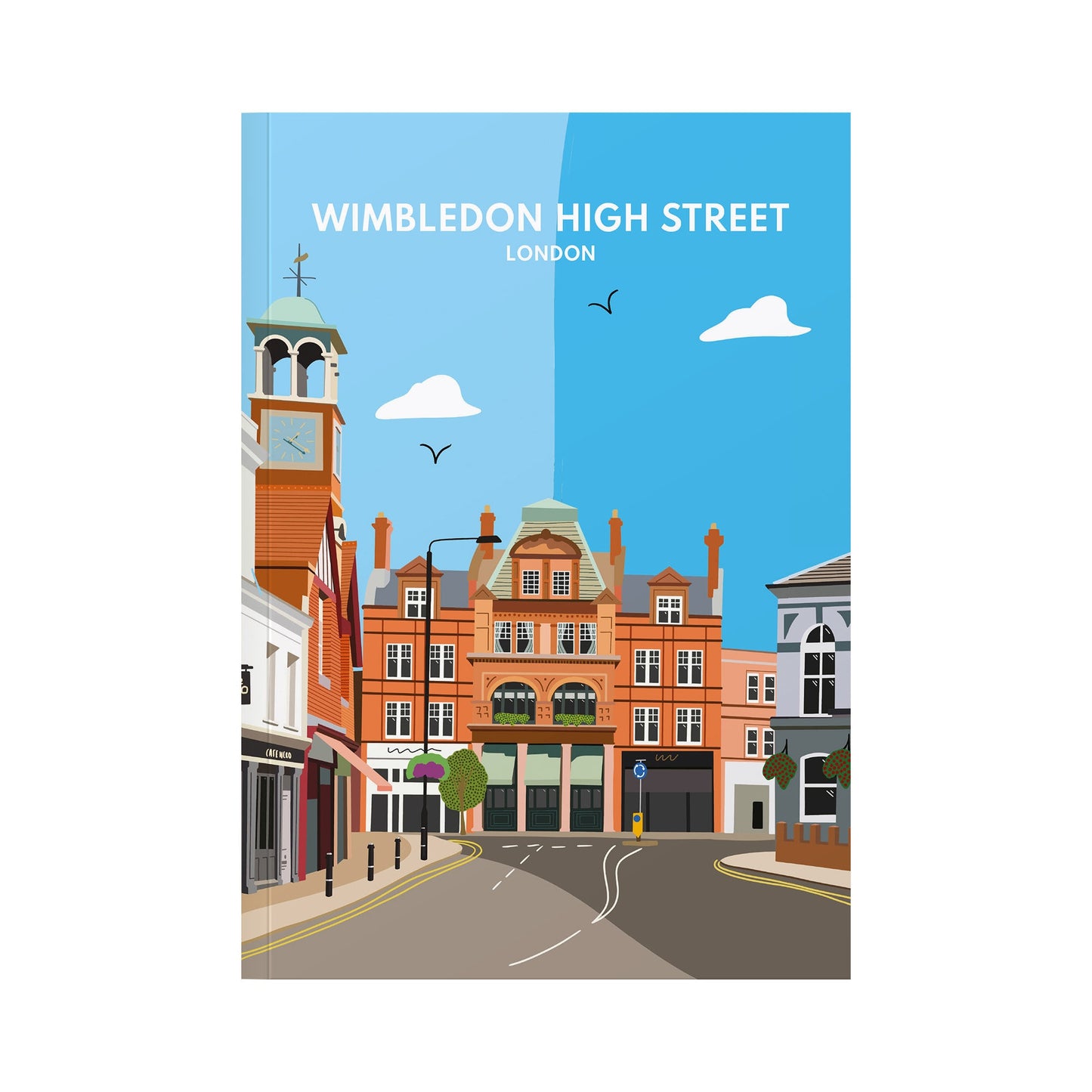 Wimbledon High Street London Notebook